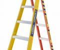 Werner LeanSafe X3 Fibreglass 3 in 1 Stepladder 75071